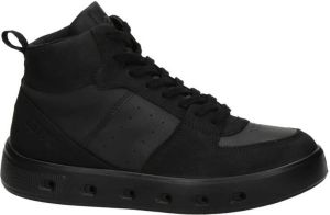 Ecco Street 720 W nubuck sneakers zwart