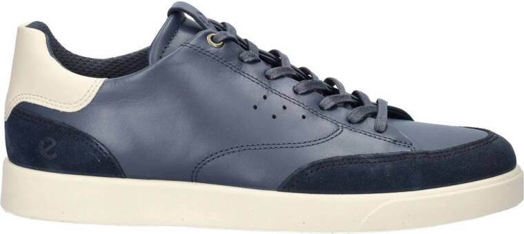 Ecco leren sneakers blauw