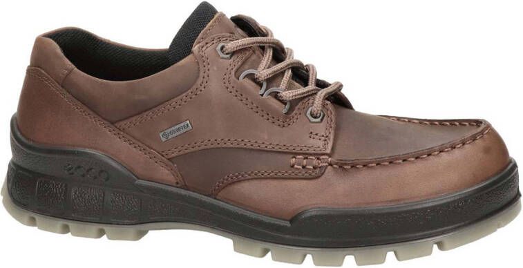 Ecco Track 25 leren veterschoenen cognac