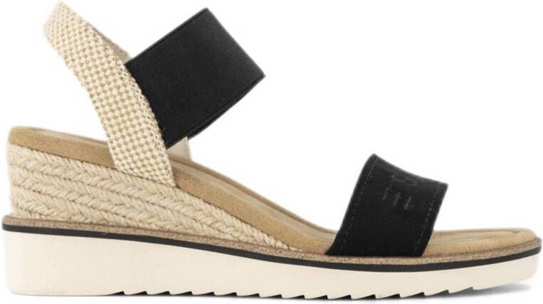 ESPRIT espadrilles zwart