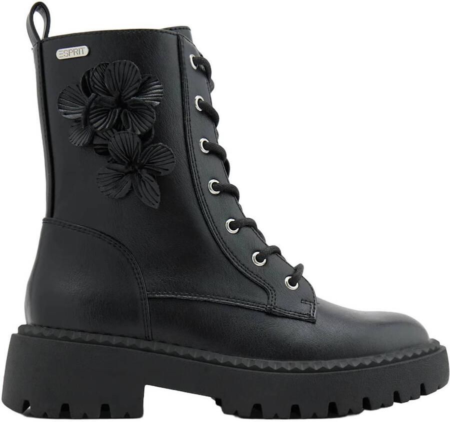 ESPRIT enkelboots met profielzool zwart