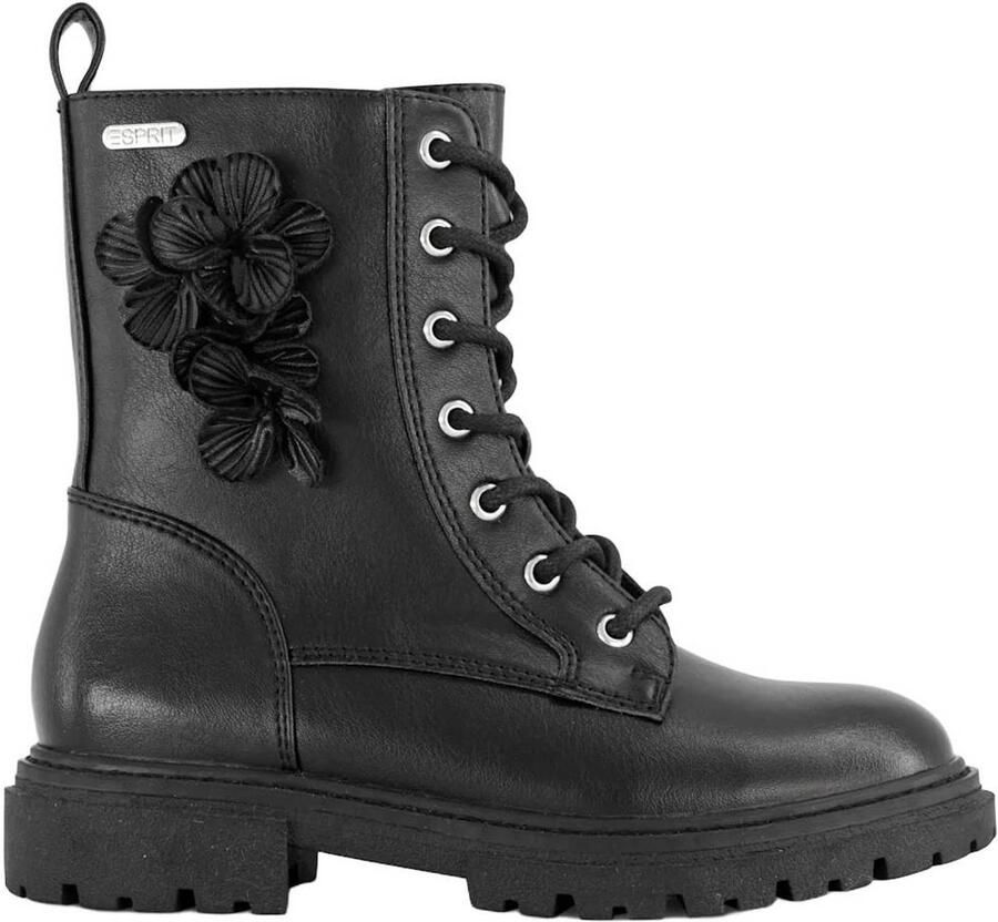 ESPRIT enkelboots met profielzool zwart