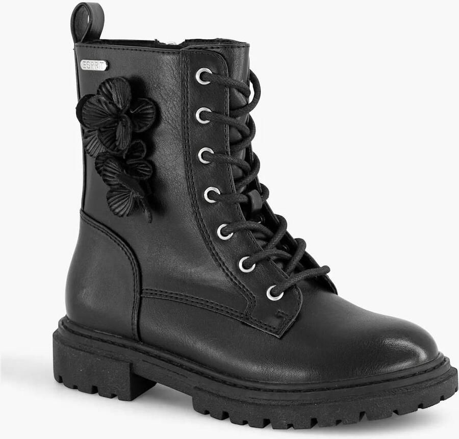 ESPRIT enkelboots met profielzool zwart - Foto 2