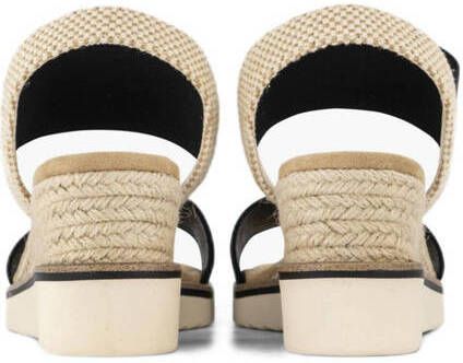 Esprit Zwarte sandalette sleehak - Foto 4