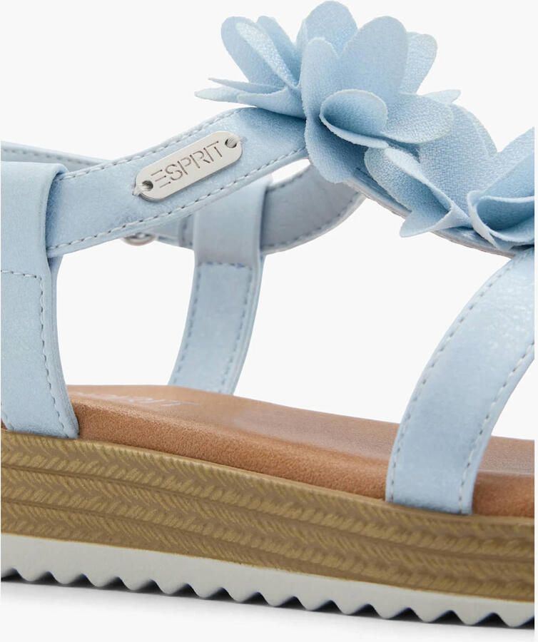 ESPRIT imitatieleren sandalen lichtblauw - Foto 2