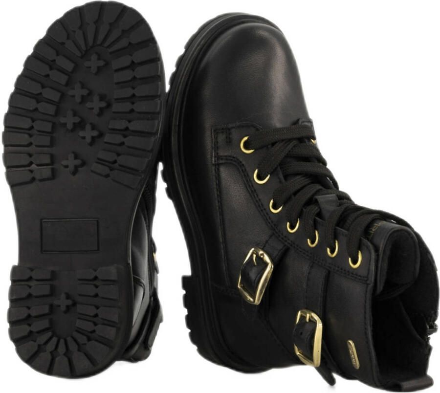 ESPRIT leren veterboots zwart - Foto 3
