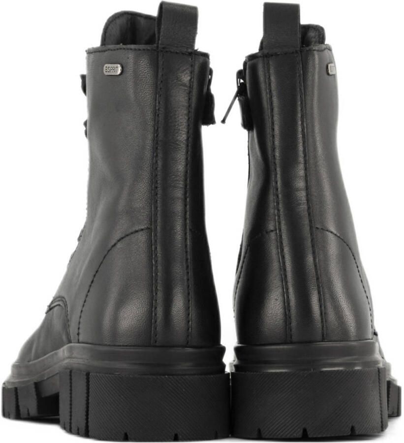 ESPRIT leren veterboots zwart - Foto 3