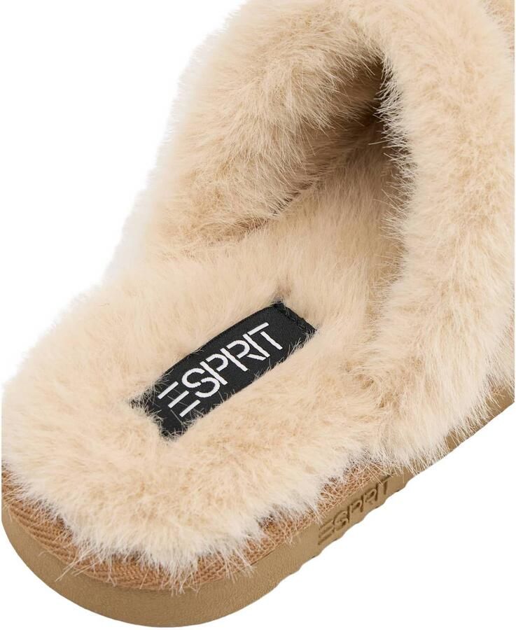 ESPRIT pantoffels camel - Foto 2