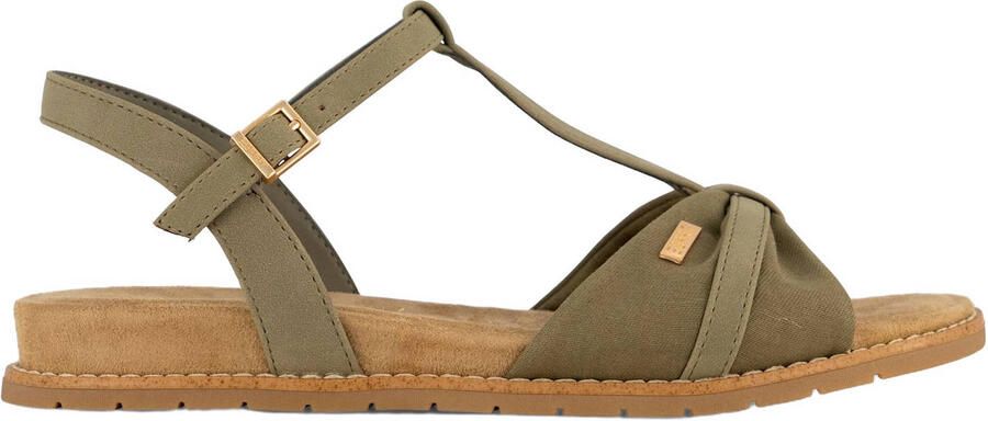 ESPRIT sandalen kaki
