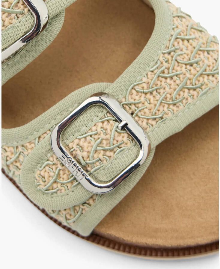 ESPRIT slippers lichtgroen beige - Foto 2