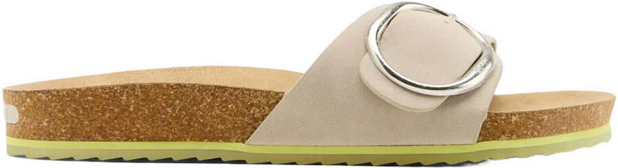 ESPRIT suède slippers beige