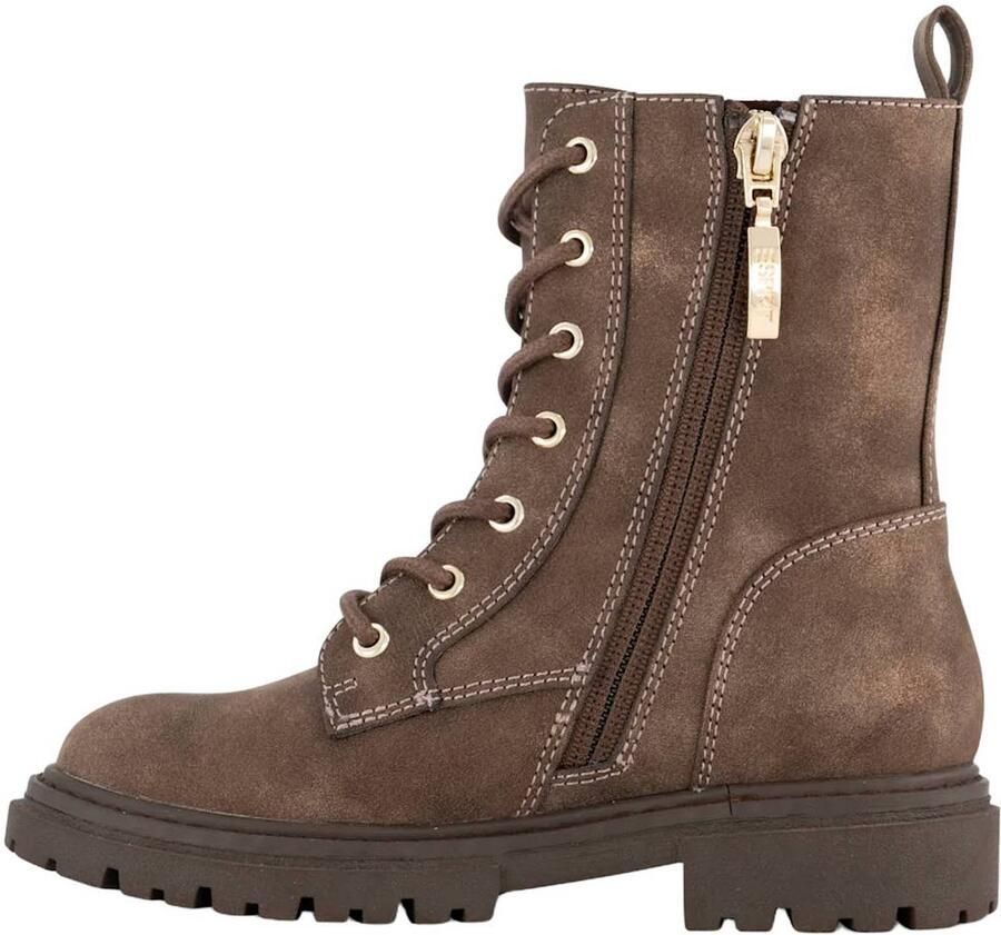 ESPRIT suède veterschoenen met profielzool bruin - Foto 2