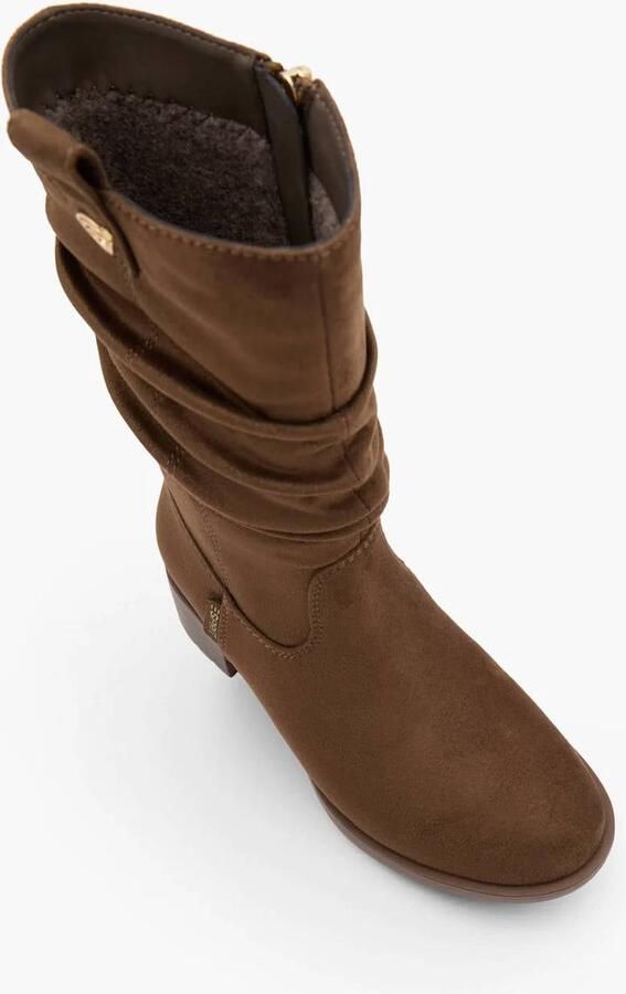 ESPRIT suèdelook laarzen bruin - Foto 3