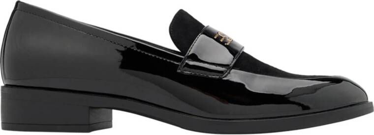 ESPRIT lak loafers zwart