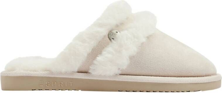 Esprit Beige instap pantoffels dames