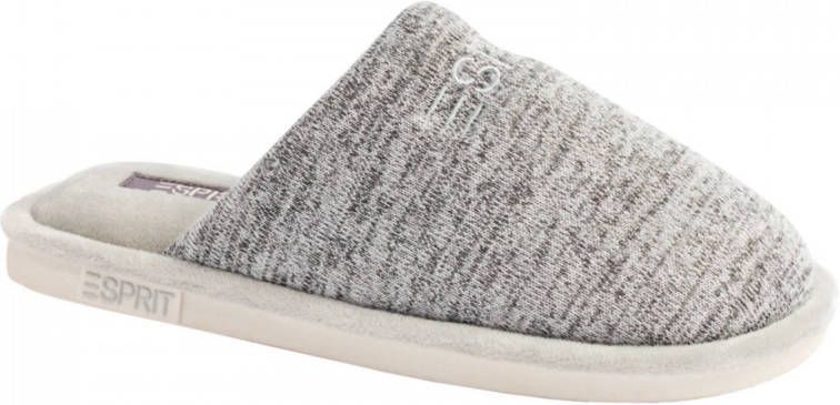 Esprit Grijze instap pantoffel - Schoenen.nl