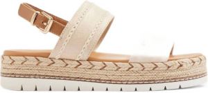 Esprit Beige sandaal touw