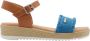 ESPRIT sandalen blauw cognac - Thumbnail 1