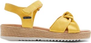 Esprit Gele platform sandaal