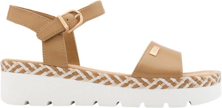 ESPRIT sandalen lichtbruin