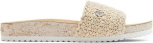 Esprit Beige slipper gevlochten
