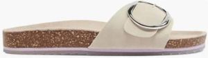 Esprit Beige slipper gespsluiting