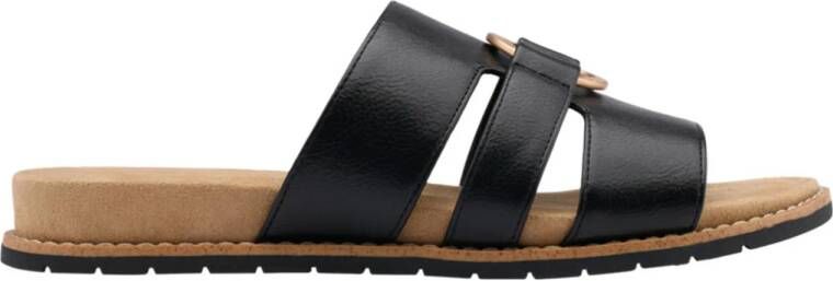 ESPRIT slippers zwart