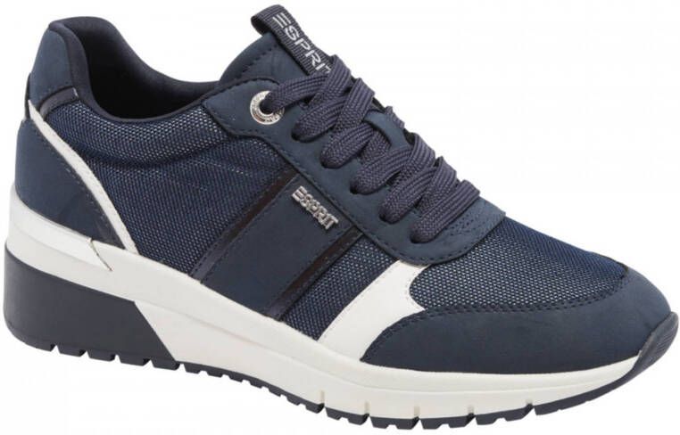 ESPRIT sneakers donkerblauw