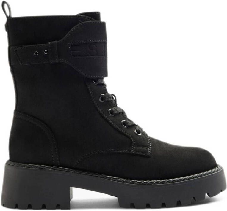 ESPRIT veterboots zwart