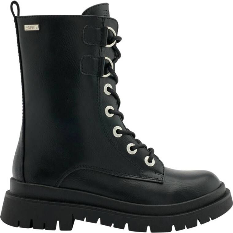 ESPRIT veterboots zwart