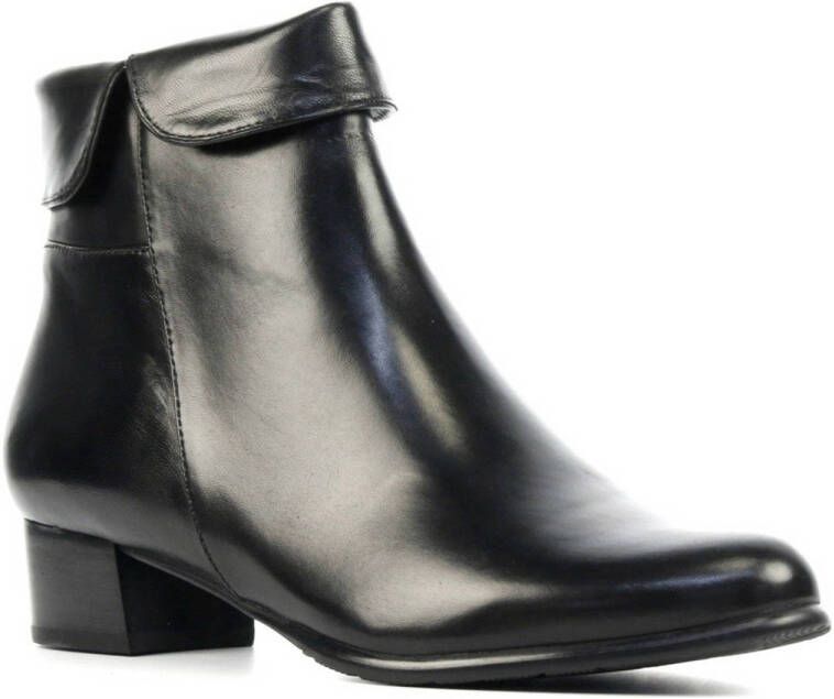 EVERYBODY Enkellaarsjes Dames 49146 Maat: 37 5 Materiaal: Leer Kleur: Zwart - Foto 2