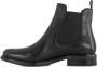 5th Avenue Zwarte leren chelsea boot - Thumbnail 3