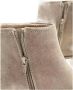 5th Avenue Beige suéde enkellaars sleehak - Thumbnail 3