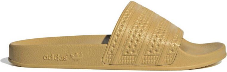 adidas Originals Adilette badslippers Adilette okergeel