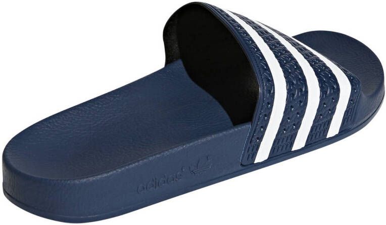 adidas Originals Adilette badslippers donkerblauw