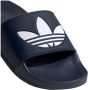 Adidas Adilette Lite Slippers Collegiate Navy Ftwr White Collegiate Navy - Thumbnail 8
