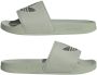 Adidas Originals Adilette Lite badslippers mosgroen zilver - Thumbnail 3