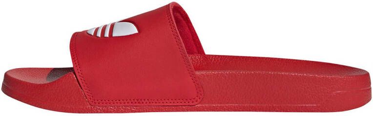 adidas Originals Adilette Lite slippers rood wit