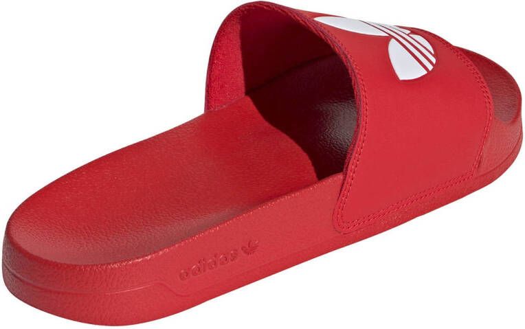 adidas Originals Adilette Lite slippers rood wit