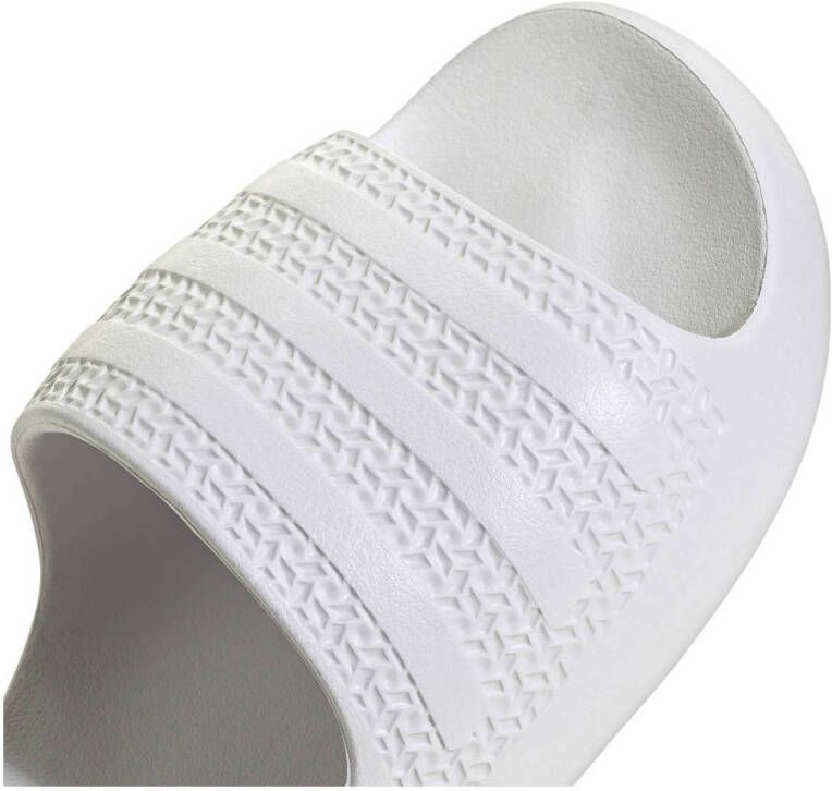 adidas Originals Ayoon badslippers lichtgrijs