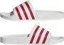 Adidas Cloud White Slippers met Scarlet Details White Dames - Thumbnail 5