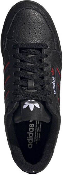 adidas Originals Continental 80 Stripes sneakers zwart donkerblauw rood