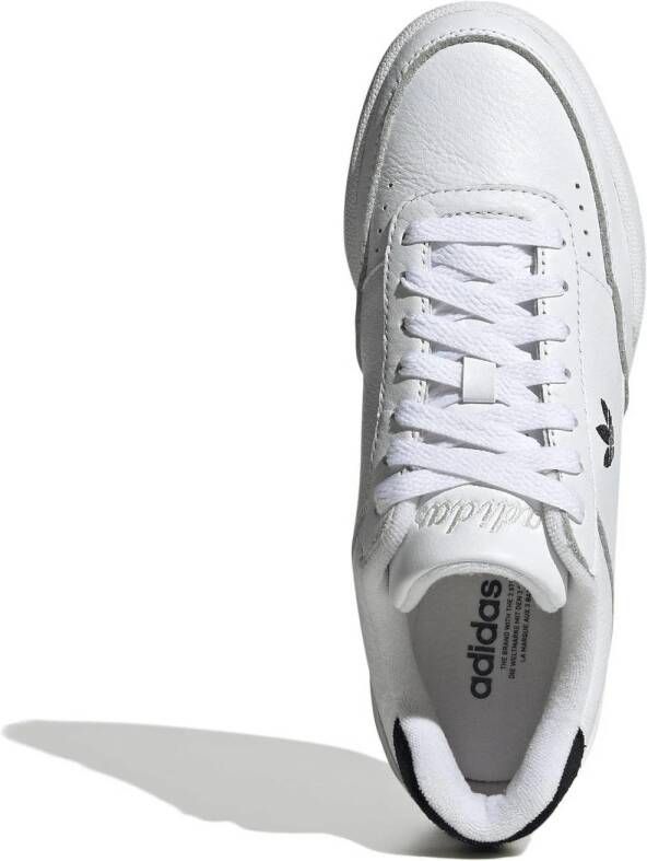 adidas Originals Court Super sneakers wit zwart