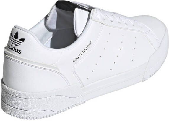 adidas Originals Court Tourino sneakers wit zwart