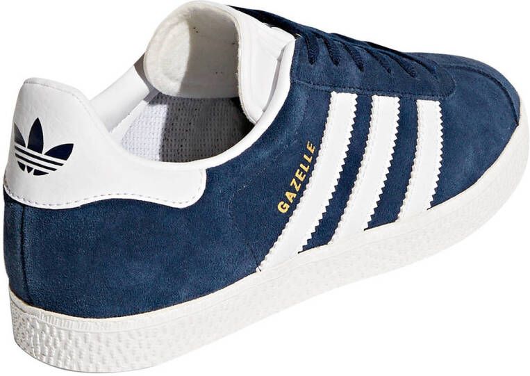 adidas Originals Gazelle J sneakers donkerblauw wit