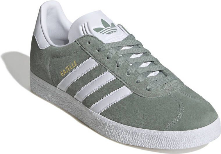 adidas Originals Gazelle sneaker grijsgroen