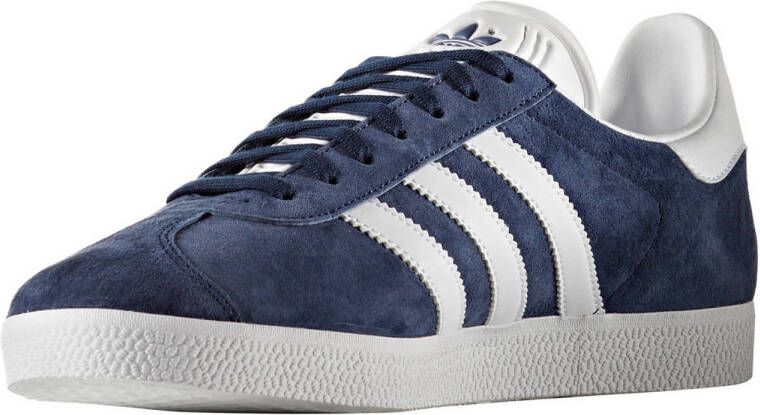 adidas Originals Gazelle sneakers donkerblauw wit