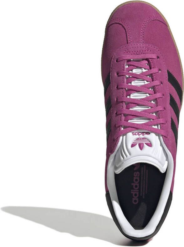 Adidas Originals Gazelle sneakers fuchsia zwart