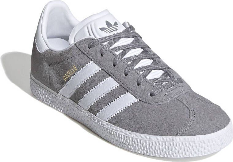 adidas Originals Gazelle sneakers grijs wit