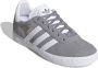 Adidas Originals Gazelle Junior Grey Three Cloud White Gold Metallic- Dames Grey Three Cloud White Gold Metallic - Thumbnail 6